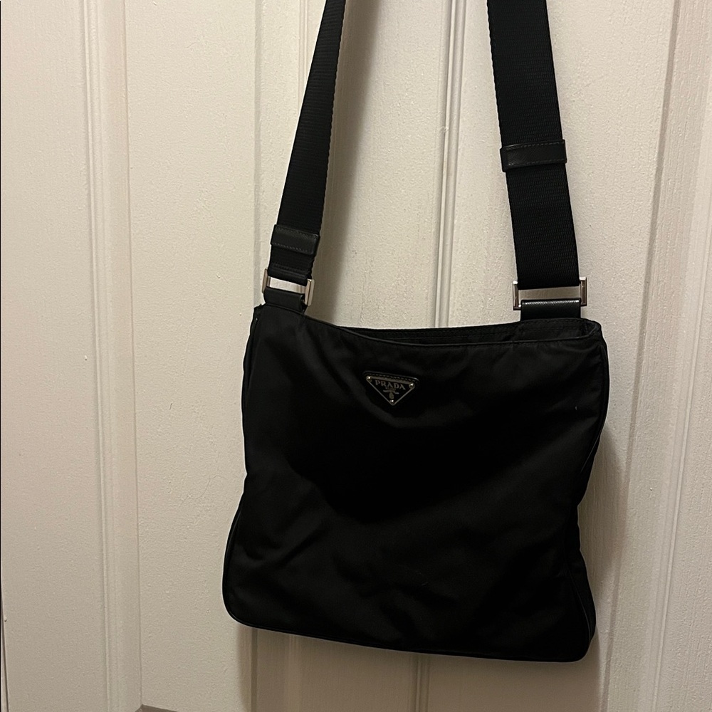 Prada Black Messenger Bag